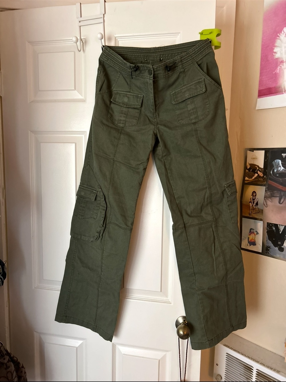 Olive Green Cargo Pants